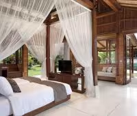 Villa Dea Sati, Schlafzimmer